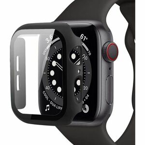 Tech-Protect Defense 360 puzdro s ochranným sklom na Apple Watch 4/5/6/SE 40mm, čierne vyobraziť