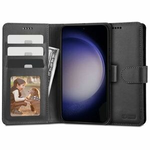 Tech-Protect Wallet puzdro na Samsung Galaxy S23 Plus, čierne vyobraziť