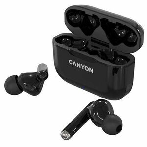 Canyon TWS-3, True Wireless slúchadlá v klasickom dizajne, čierne vyobraziť