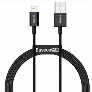Baseus CALYS-A01 Superior Fast Charging Datový Kabel USB to Lightning 2.4A 1m Black vyobraziť