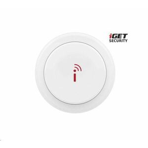 iGET SECURITY EP7 - Bezdrôtové nastaviteľné Smart tlačidlo a zvonček pre alarm iGET SECURITY M5 vyobraziť