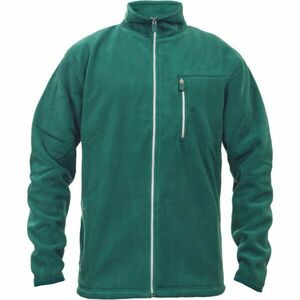 KARELA fleecová bunda tm.zelená XL vyobraziť