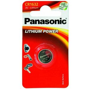 PANASONIC Lítiová batéria (gombíková) CR-1632EL/1B 3V (Blister 1ks) vyobraziť