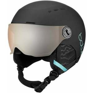 Bollé Quiz Visor Junior Ski Helmet Matte Black/Blue S (52-55 cm) Lyžiarska prilba vyobraziť