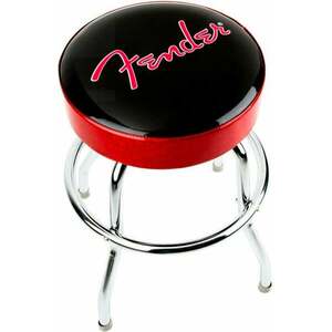 Fender Red Sparkle Logo 24" Barová stolička vyobraziť