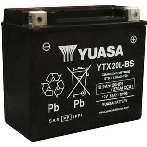 Yuasa Battery YTX20L-BS vyobraziť