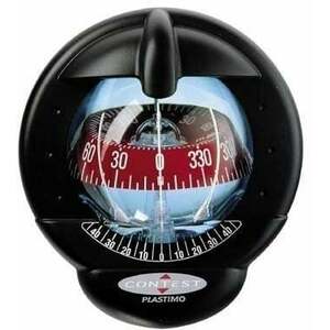 Plastimo Compass Contest 101 Black-Red 10-25° tilted bulkhead vyobraziť