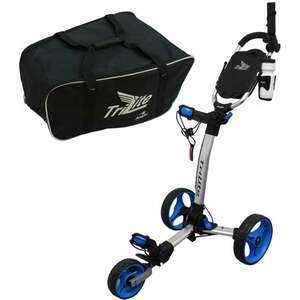 Axglo TriLite 3-Wheel Trolley Grey/Blue SET Grey/Blue Manuálny golfový vozík vyobraziť