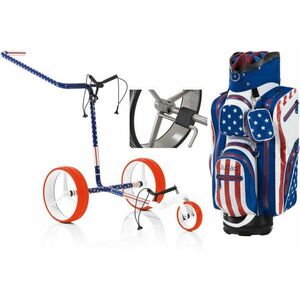 Jucad Carbon 3-Wheel Deluxe SET USA Manuálny golfový vozík vyobraziť