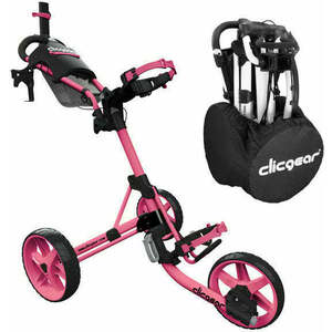 Clicgear Model 4.0 SET Soft Pink Manuálny golfový vozík vyobraziť