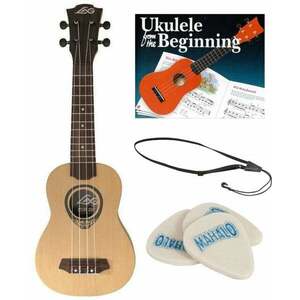 LAG TKU130S SET Sopránové ukulele Natural vyobraziť