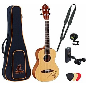 Ortega RU5-TE Deluxe SET Tenorové ukulele Natural vyobraziť