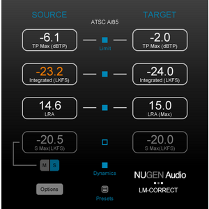 Nugen Audio LM-Correct DynApt (Extension) (Digitálny produkt) vyobraziť