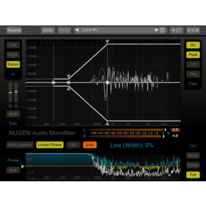 Nugen Audio Monofilter (Digitálny produkt) vyobraziť