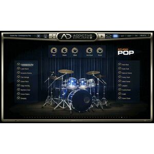 XLN Audio AD2: Studio Pop (Digitálny produkt) vyobraziť