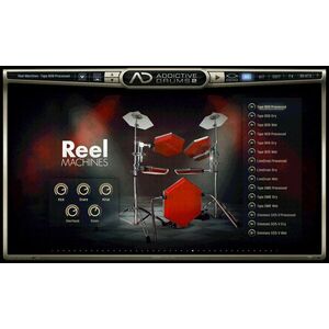 XLN Audio AD2: Reel Machines (Digitálny produkt) vyobraziť