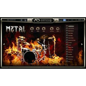 XLN Audio AD2: Metal (Digitálny produkt) vyobraziť