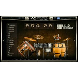 XLN Audio AD2: Session Percussion (Digitálny produkt) vyobraziť