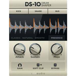 XLN Audio DS-10 Drum Shaper (Digitálny produkt) vyobraziť