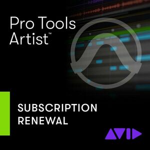 AVID Pro Tools Artist Annual Paid Annually Subscript (Renewal) (Digitálny produkt) vyobraziť