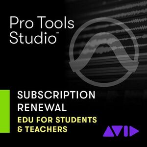 AVID Pro Tools Studio Annual Paid Annual Subscription - EDU (Renewal) (Digitálny produkt) vyobraziť