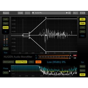 Nugen Audio Monofilter > Monofilter V4 UPG (Digitálny produkt) vyobraziť