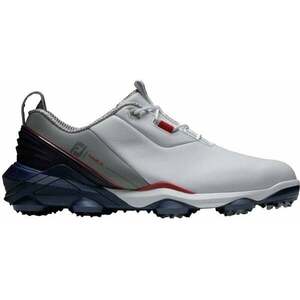 Footjoy Tour Alpha Mens Golf Shoes White/Navy/Grey 40, 5 vyobraziť