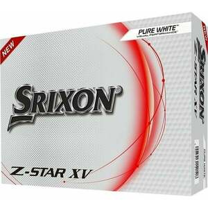 Srixon Z-Star XV 8 Golf Balls Pure White vyobraziť
