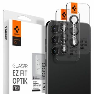 Spigen Ez Fit Optik 2x sklo na kameru Samsung Galaxy S23 / S23 Plus, čierne vyobraziť