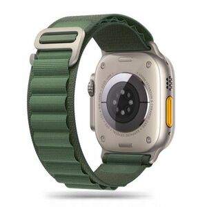Tech-Protect Nylon remienok na Apple Watch 38/40/41mm, military green vyobraziť