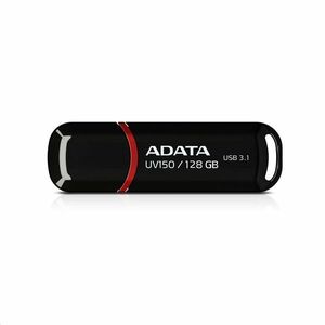 ADATA Flash Disk 256GB UV150, USB 3.1 Dash Drive (R: 90/W: 20 MB/s) čierna vyobraziť