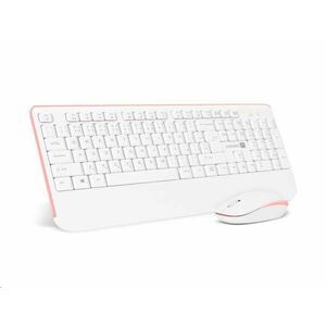 CONNECT IT Combo bezdrôtová bielo-ružová klávesnica + myš, CZ + SK layout vyobraziť