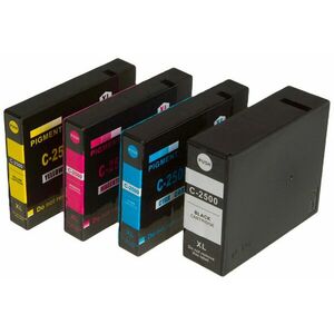 MultiPack CANON PGI-2500-XL - kompatibilná cartridge, čierna + farebná, 1x70ml/3x20ml vyobraziť