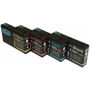 MultiPack EPSON T7891, T7892, T7893, T7894 XXL - kompatibilná cartridge, čierna + farebná, 1x70ml/3x36ml vyobraziť