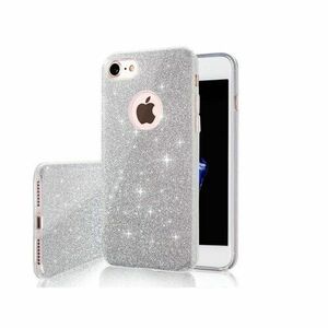 Puzdro Glitter 3in1 iPhone 6/6s - strieborné vyobraziť