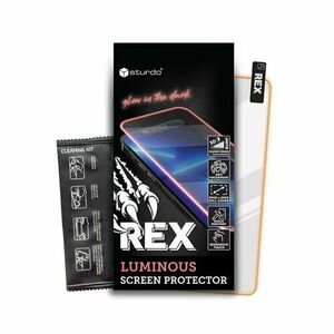 Sturdo Rex Luminous ochranné sklo iPhone 12 / iPhone 12 Pro, oranžová vyobraziť