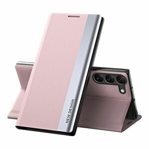 MG Sleep Case Pro knižkové puzdro na Samsung Galaxy S23 Plus, ružové vyobraziť