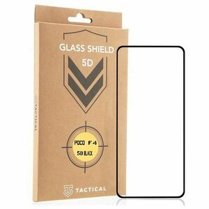 Tactical Glass Shield 5D sklo pro Poco F4/F4 5G Black vyobraziť
