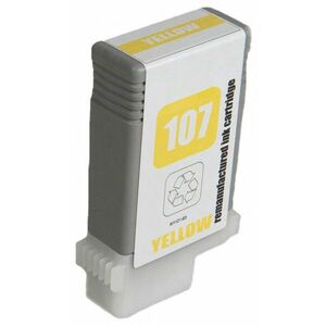 CANON PFI-107 Y - kompatibilná cartridge, žltá, 130ml vyobraziť
