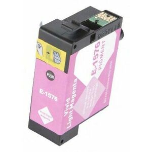 EPSON T1576 (C13T15764010) - kompatibilná cartridge, svetlo purpurová, 29, 5ml vyobraziť