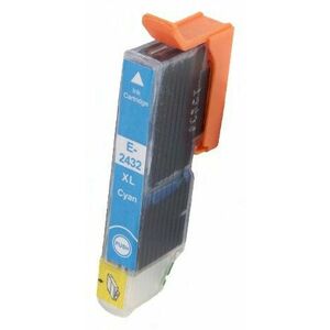 EPSON T2432 (C13T24324010) - kompatibilná cartridge, azúrová, 16ml vyobraziť