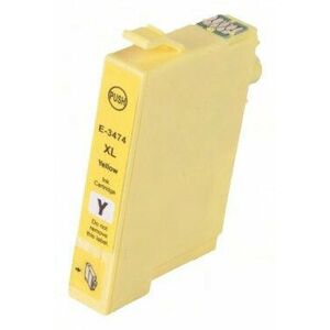 EPSON T3474-XL (C13T34744010) - kompatibilná cartridge, žltá, 14ml vyobraziť