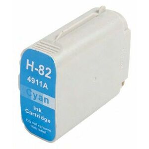 HP C4911AE - kompatibilná cartridge HP 82, azúrová, 69ml vyobraziť