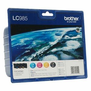 BROTHER LC-985 - originálna cartridge, čierna + farebná, 1x300/3x260 vyobraziť