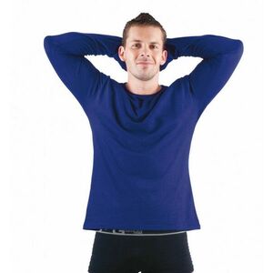 CAMBON tričko dlhý ruká royal modrá 2XL vyobraziť