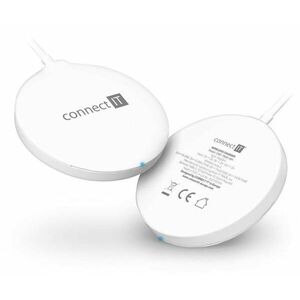 CONNECT IT MagSafe Wireless Fast Charge bezdrôtová nabíjačka, 15 W, biela vyobraziť