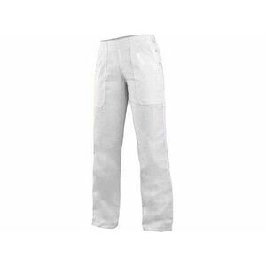Dámske nohavice DARJA s pásom do gumy, biele, veľ. 54 vyobraziť