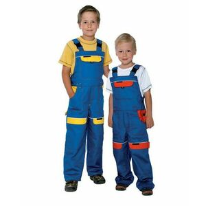 Detské nohavice s trakmi ARDON®COOL TREND modro-žlté | H8700/98 vyobraziť