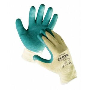 DIPPER rukavice máč. v zelenom latexe - 8 vyobraziť