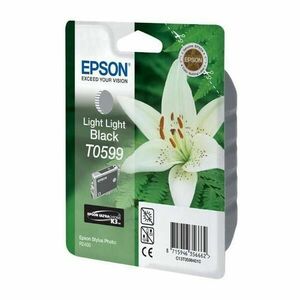 EPSON T0599 (C13T05994010) - originálna cartridge, svetlo svetlo čierna, 13ml vyobraziť